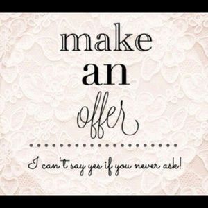 Make me an offer i cant refuse ☺️